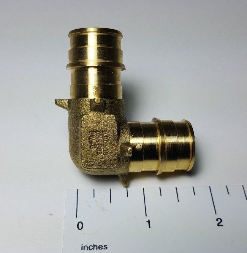25 Pcs XFITTING 3/4" Pex A Elbow, 3/4 Expansion Elbow, Lead Free Brass 29-2-2=25