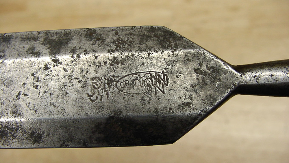 Craftsman Oval Logo Bevel Edge Socket Chisel,1-1/2" X 5-7/8" W/Splayed Socket