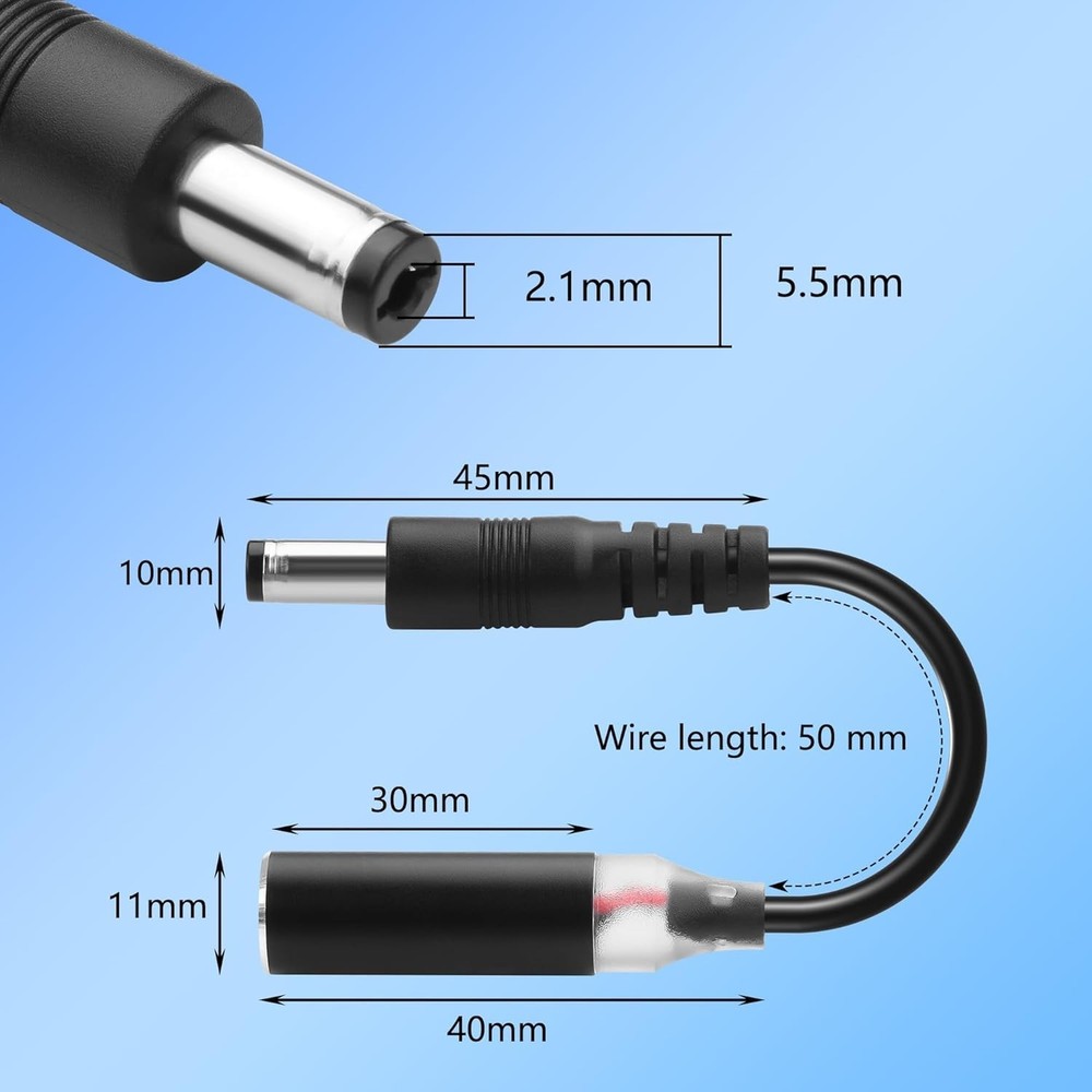Automatic 72-Hour Reboot DC Cable for Routers – 2PCS Bundle of Reliability