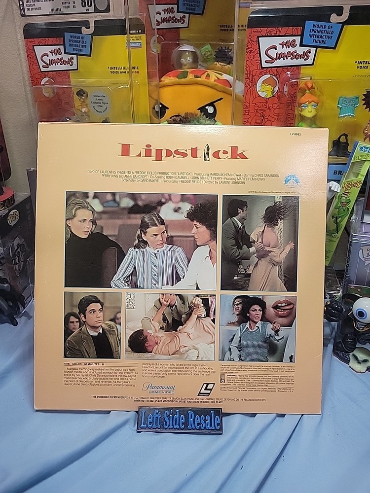 Lipstick ( Extended Play Laserdisc ) -EXTRA LDs -