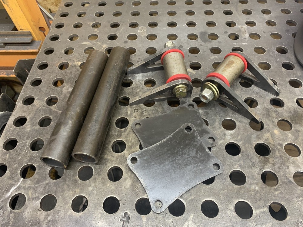 LS DIY Motor Mount Kit for Square Tube Frame Weld