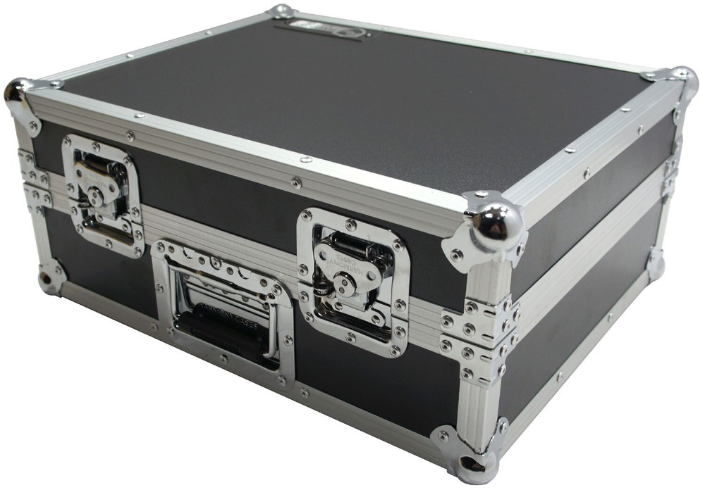 Harmony HC1200E Flight Foam Lined DJ Turntable Custom Case fits Technics 1200