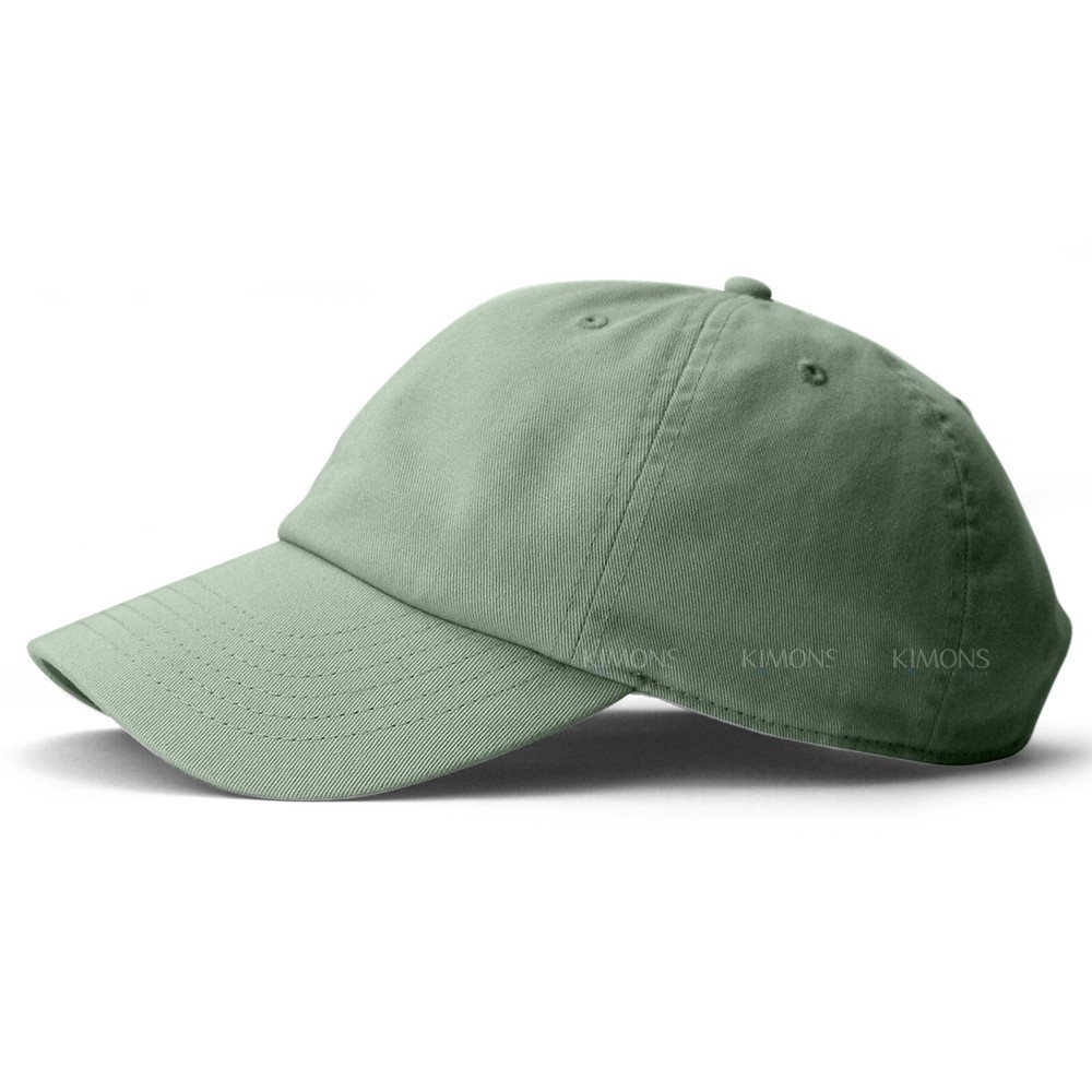 Cotton Plain Baseball Cap Hat Adjustable Polo Style Washed Solid Dad PC