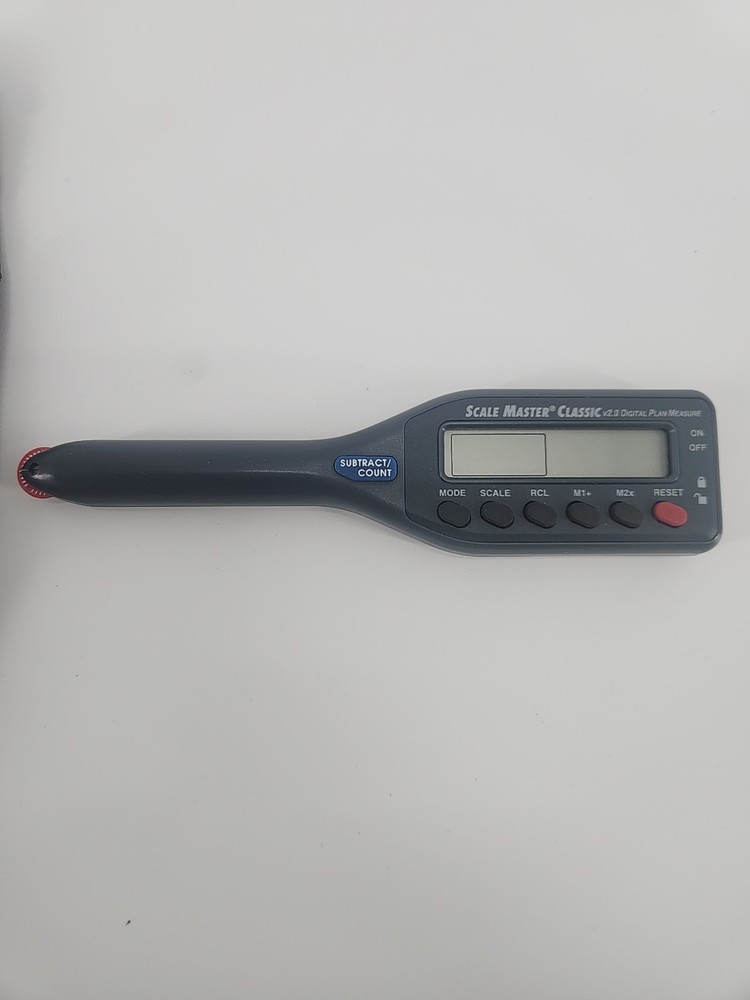 Scale Master Classic Digital Plan Measure – Model 6020 v3.2 – Calculated Industr