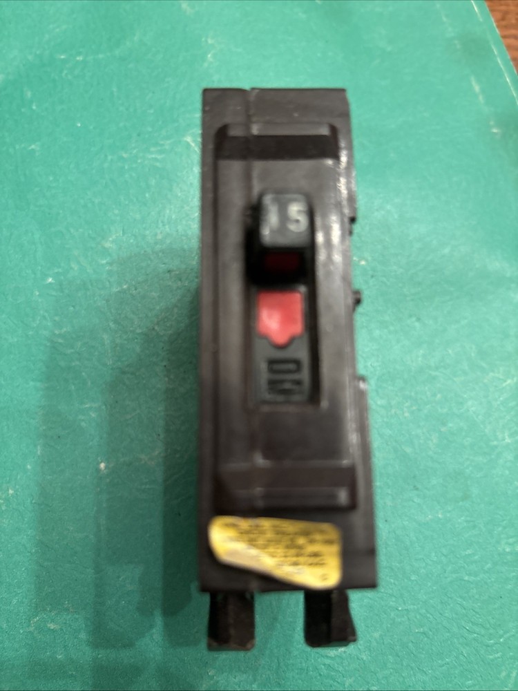 Wadsworth 15 AmpOne Pole Breaker Continuity Tested