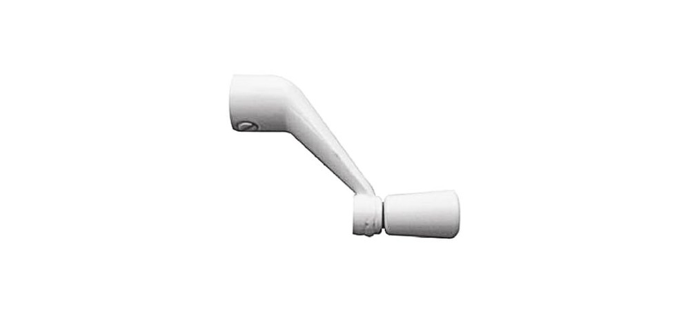 White Window Crank Handle Replacement Casement Awning Fit Durable Easy Install