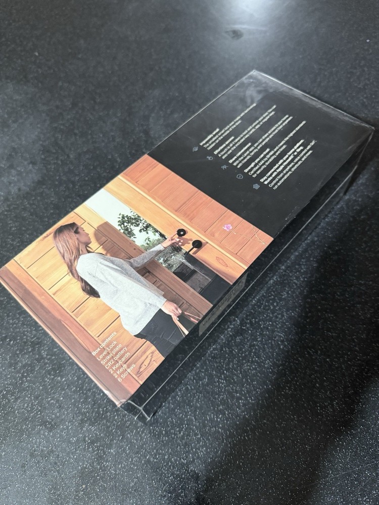 Level Lock Touch Edition Smart Lock Bluetooth Apple HomeKit Ring Compatible NEW