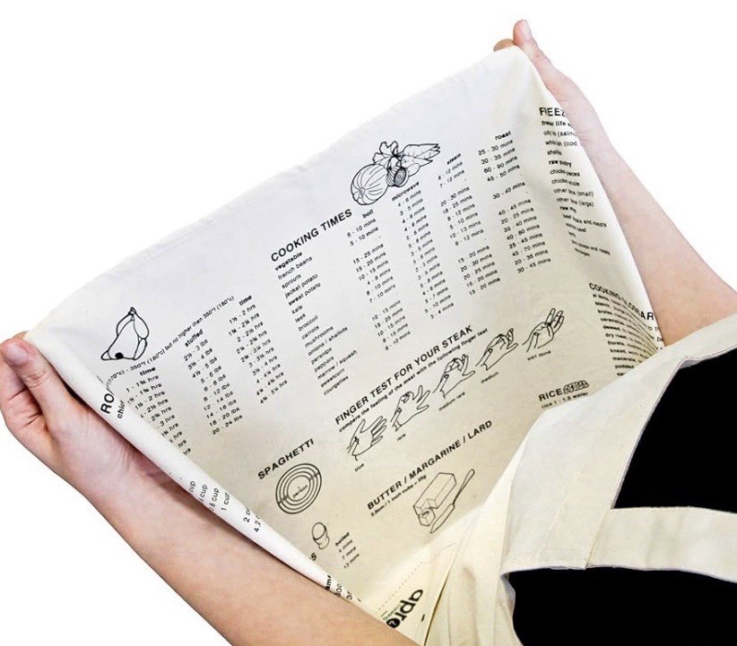 Suck UK Cooking Guide Apron