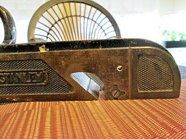 Stanley Rabbet Plane #190, Table only, Needs Blade,lock,screw.