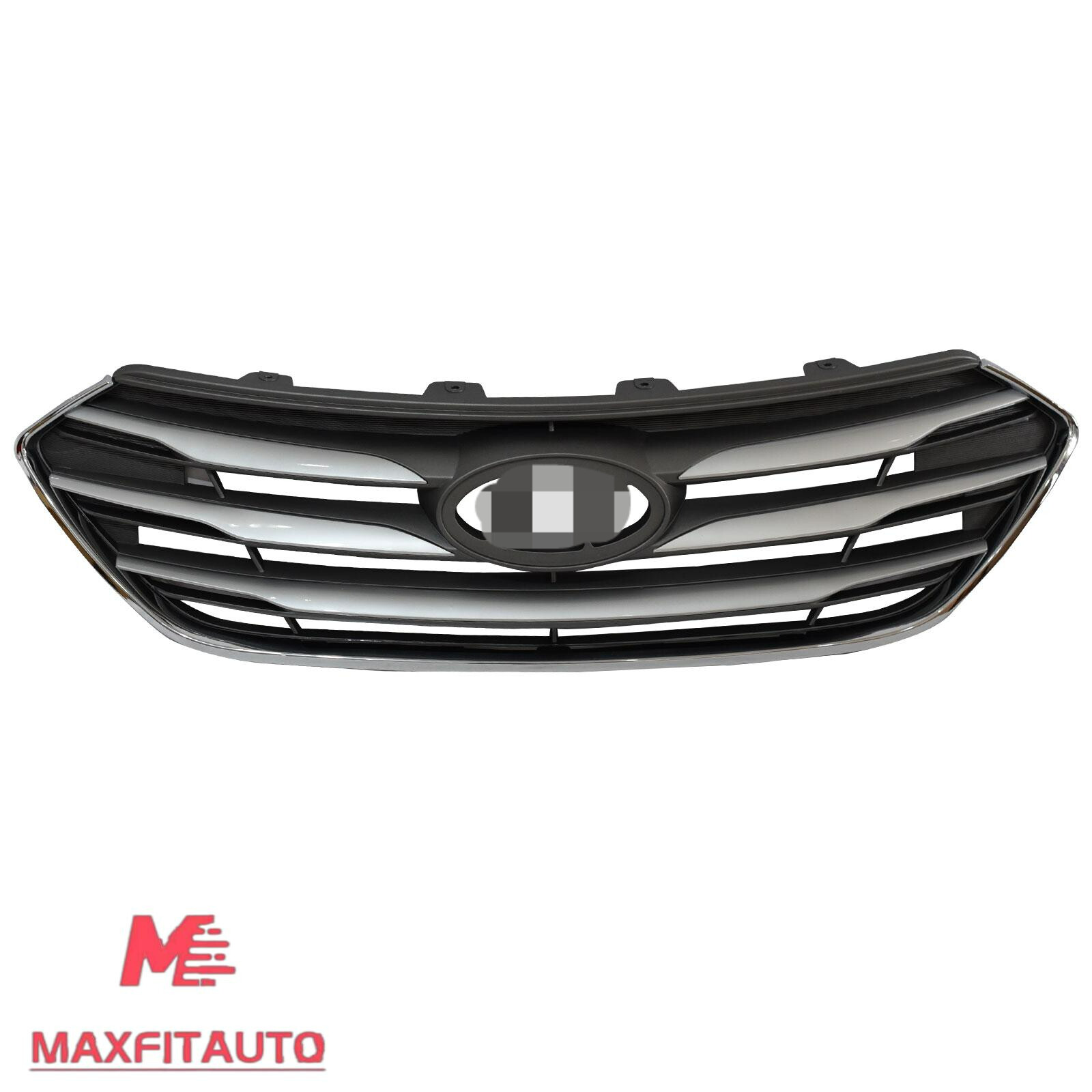 Fits Hyundai Santa Fe Sport 2017-18 Grille/Bumper/Fog Light/Bezel W/Chrome Trim