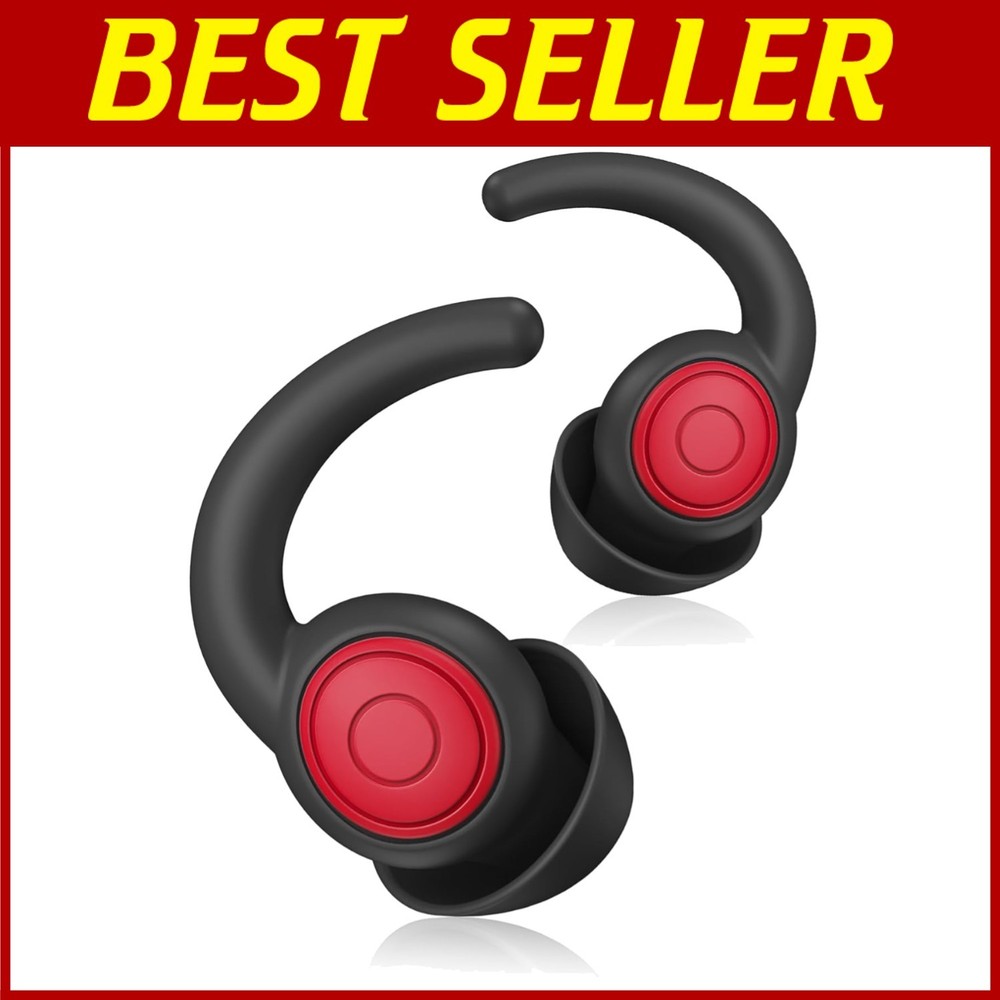 Silicone Earplugs for Swimming, Focus - 33dB Noise Reduction