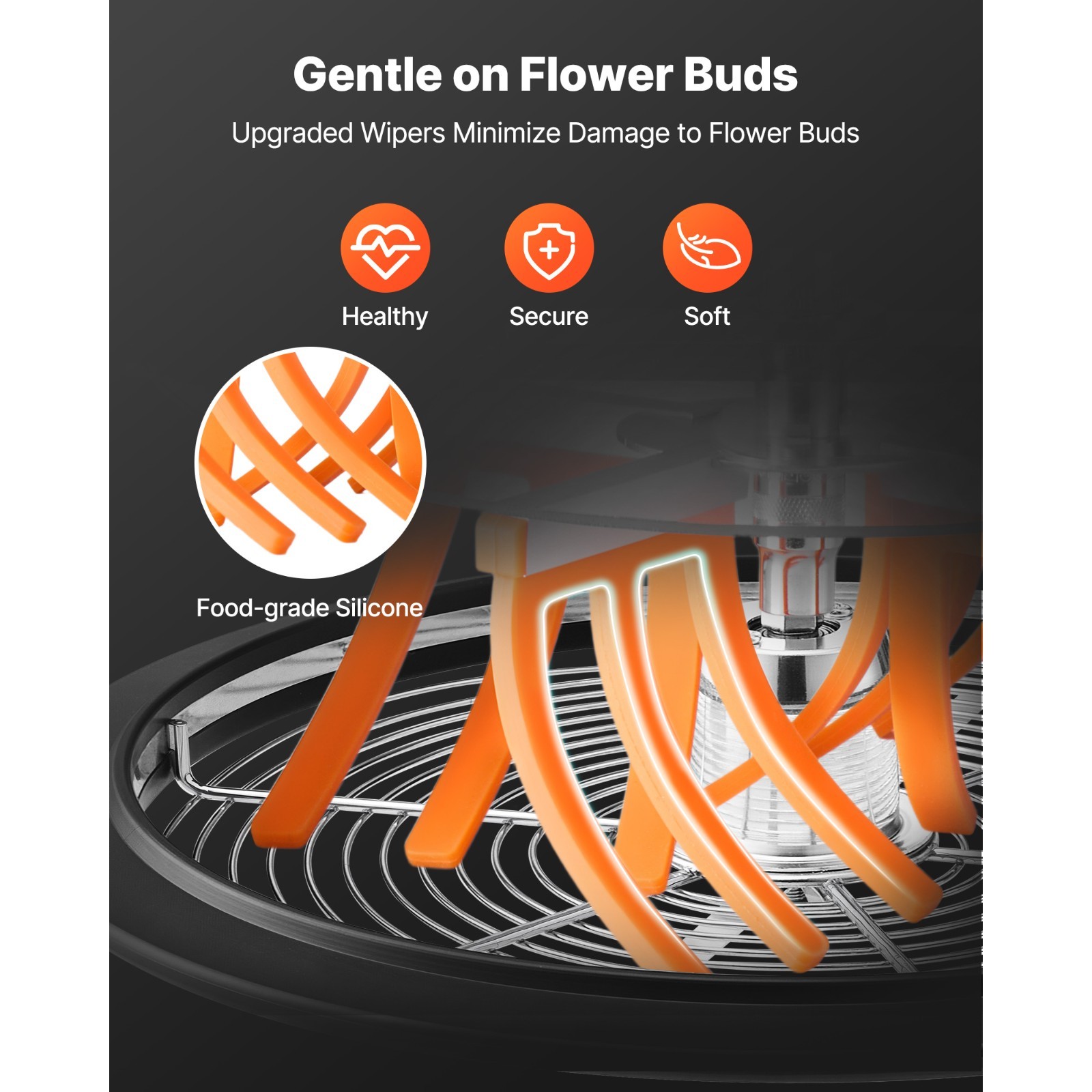 Uimoso 13" 16" 19" Manual Leaf Bud Trimmer Stainless Steel Bowl for Bud Trimming