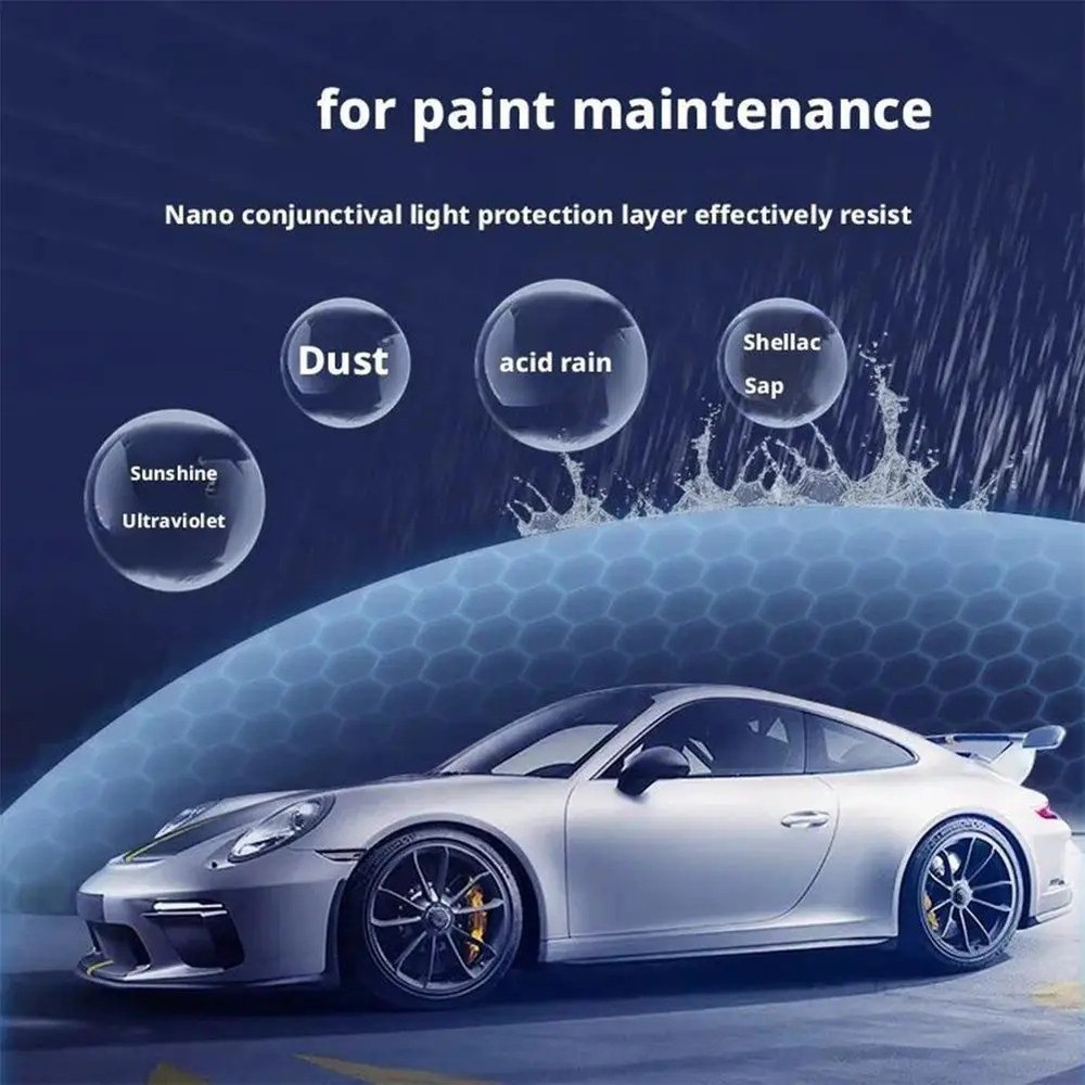 Car Coating Spray, Sopami Waterproof Layer Quick Effect Stains Agent 500ml Set