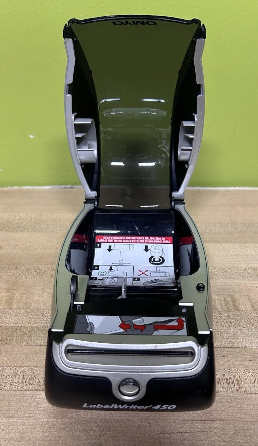 DYMO LabelWriter 450 Thermal Label Printer 1750110 USB w/ AC Power /USB/Reel
