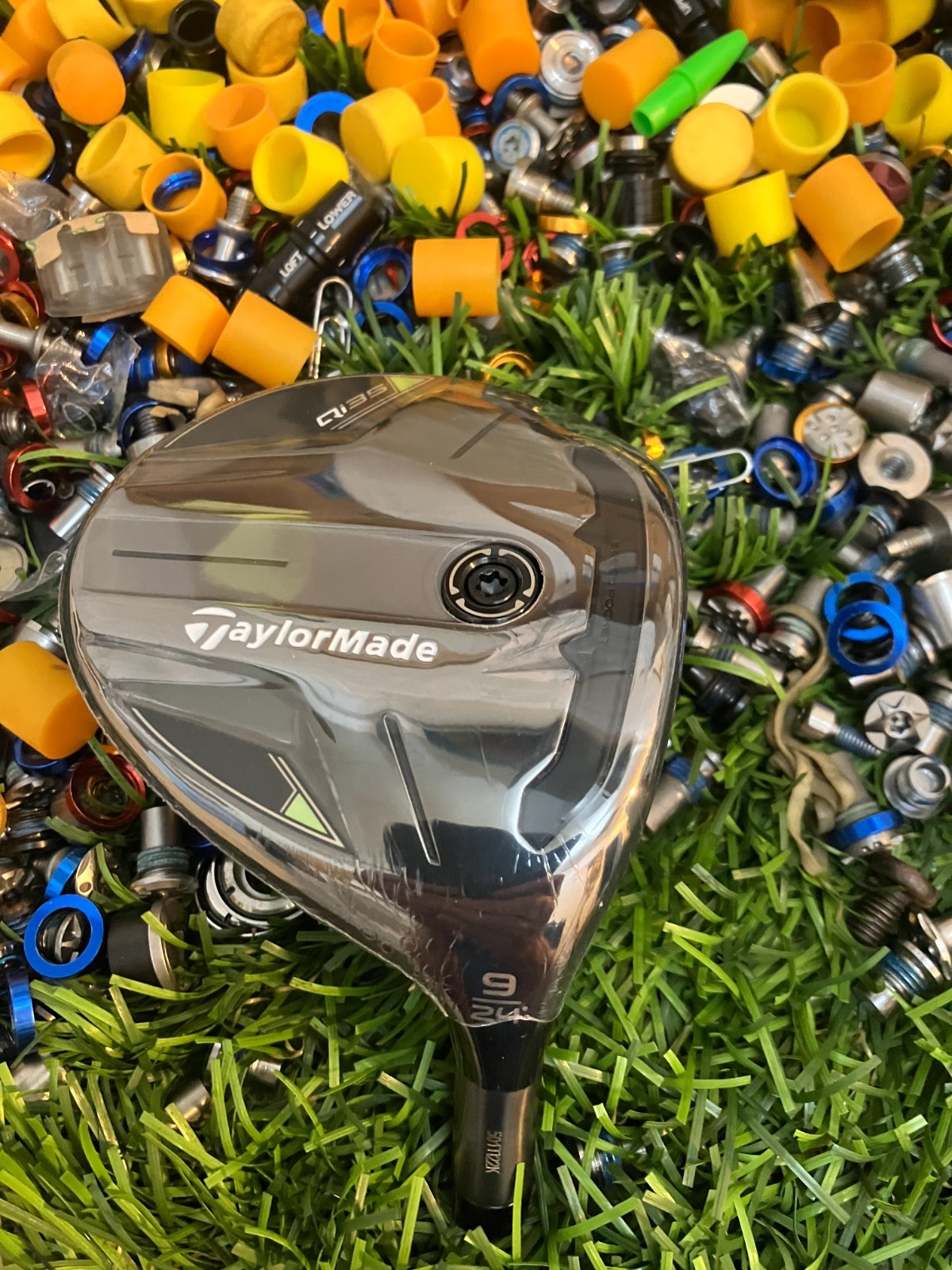 TaylorMade Core Qi35 fairway 21° 7 Wood Tour Issue Head 553T100D NEW