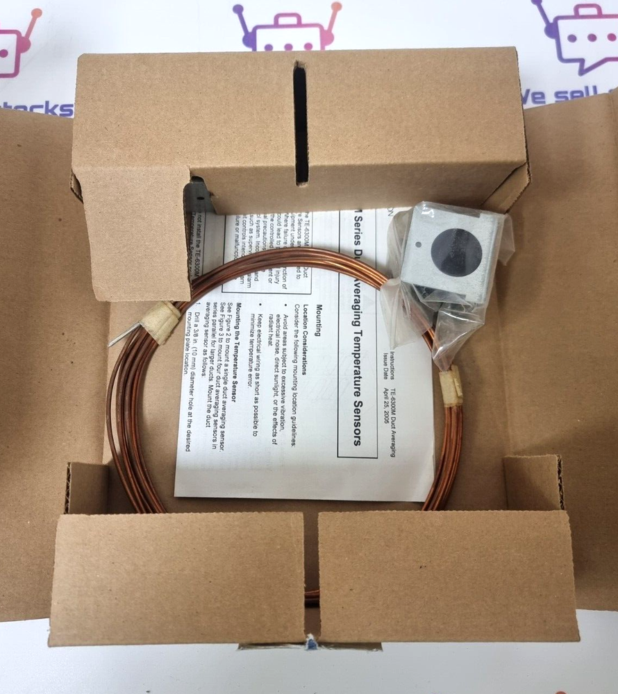 JOHNSON CONTROLS TE-6316M-1 Averaging Temperature Sensor