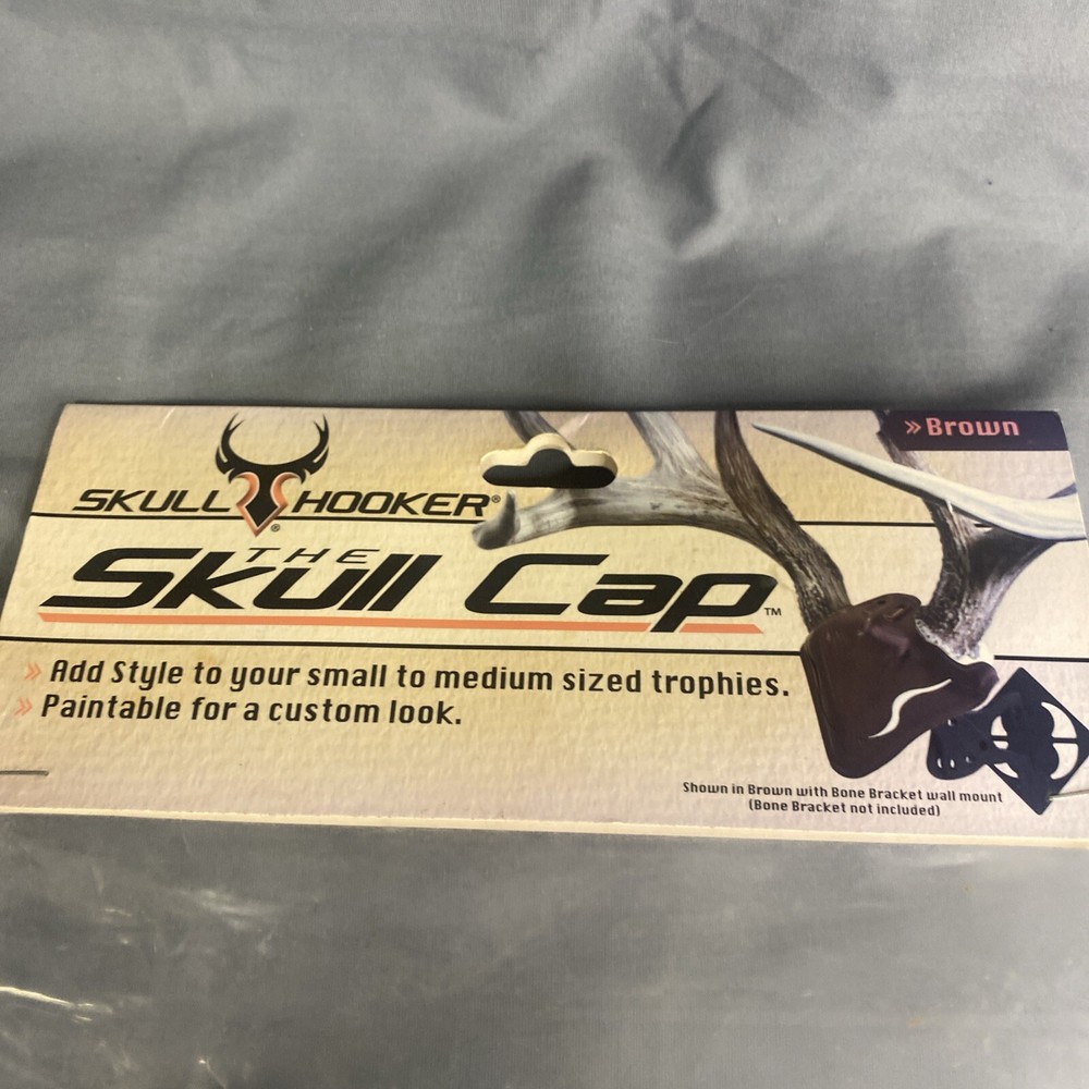 Skull Hooker Brown Skull Cap For Use With Bone Bracket