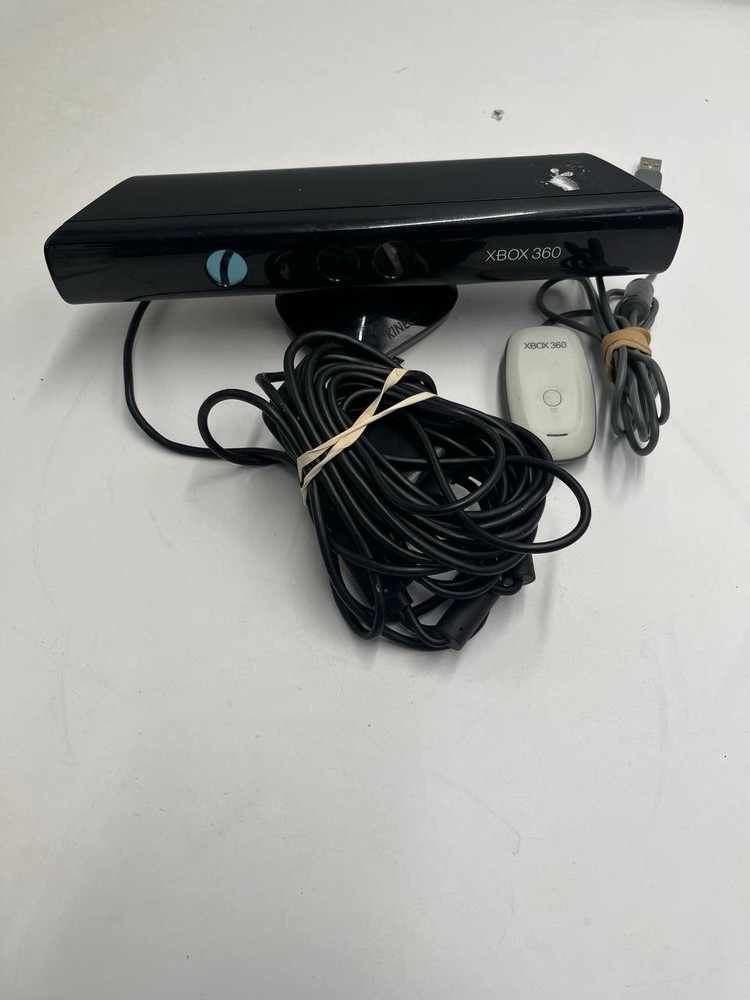 Xbox 360 Kinect Sensor Camera w/ Power Adapter & PC Wireless Receiver OEM