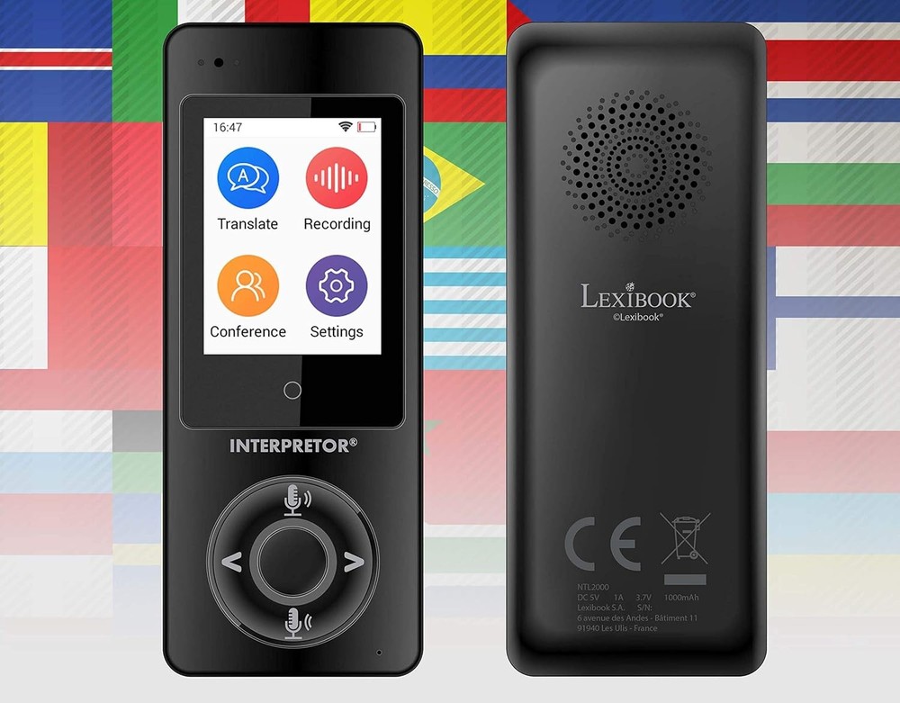 Lexibook Interpretor Instant Talking Translator 75 Languages NTL2000 Interpreter
