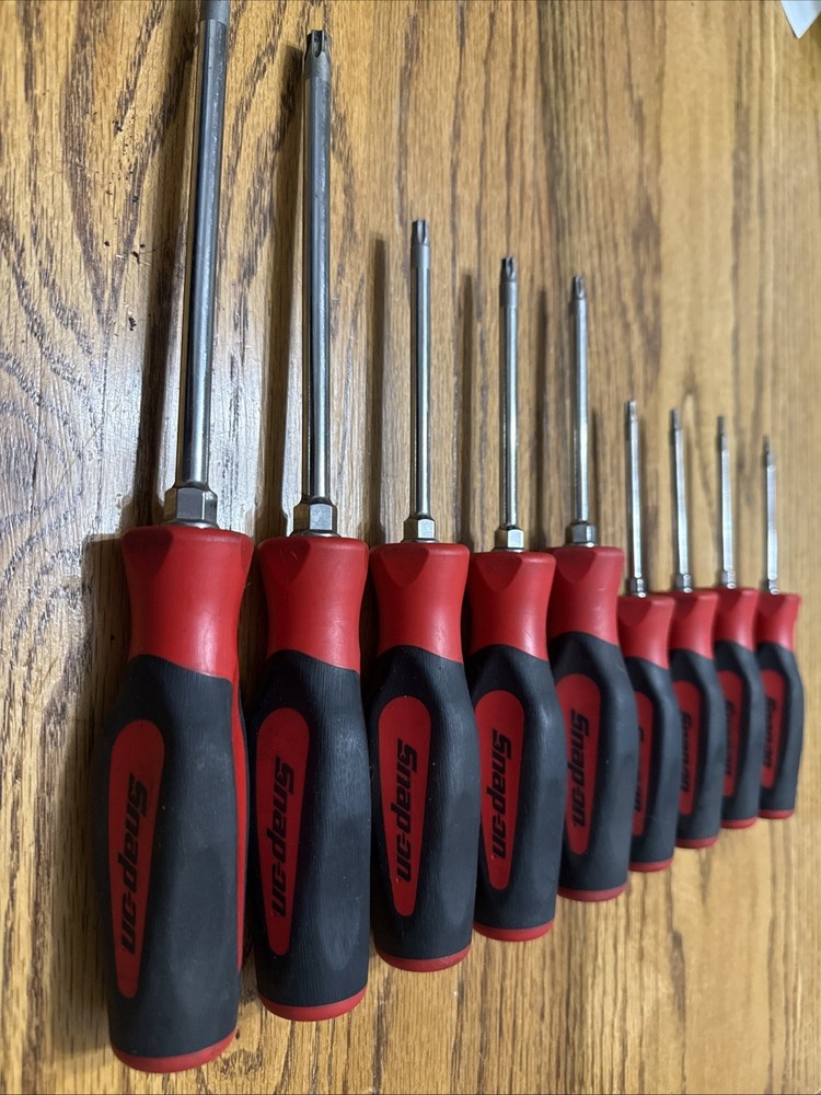 Snap On Tools Torx Screwdriver Set T8-T45