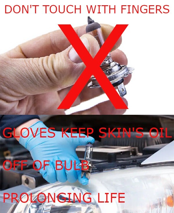 9005 Headlight Bulbs Sylvania Basic HB3 U (12V, 60W) Bright TWO in Bulk Package