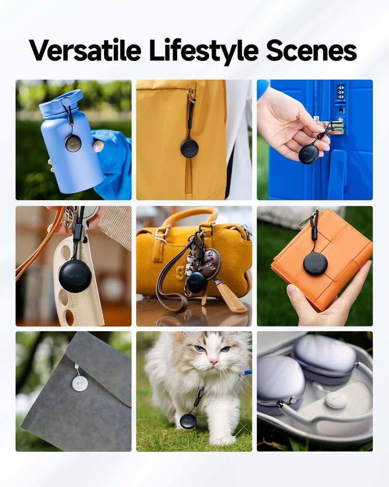 LiTag Duo - Dual System Tracker for iOS or Android, Bluetooth Track... Fast Ship