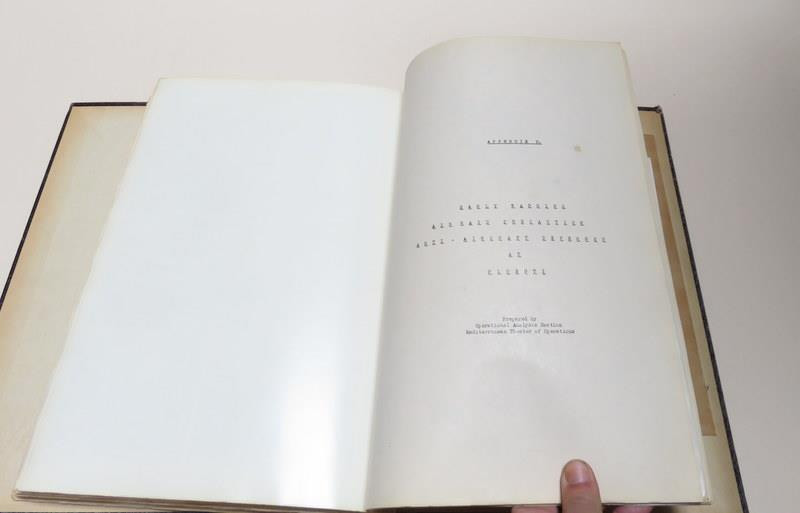 AAF Evaluation Board Report Volume VI Mediterranean Theater Copy 9 Restricted