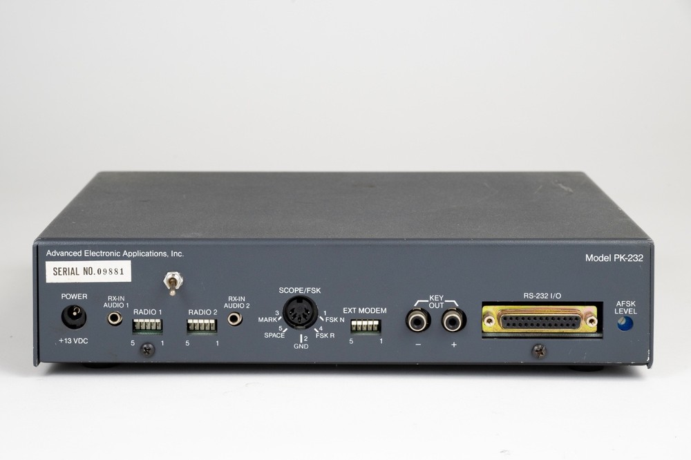AEA Pakratt 232 PK-232 Multi-Mode Data Controller