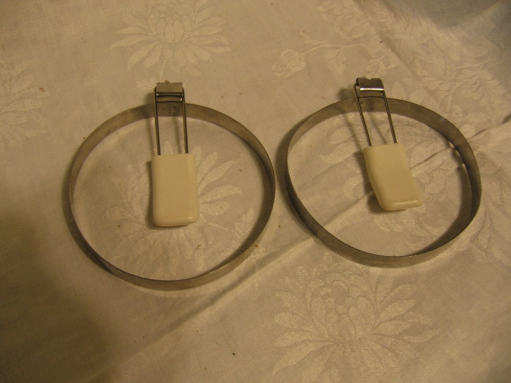 2 Round Shaped Fried Eggs Device Ring Circle Mold Omelette Pancake Kitchen
