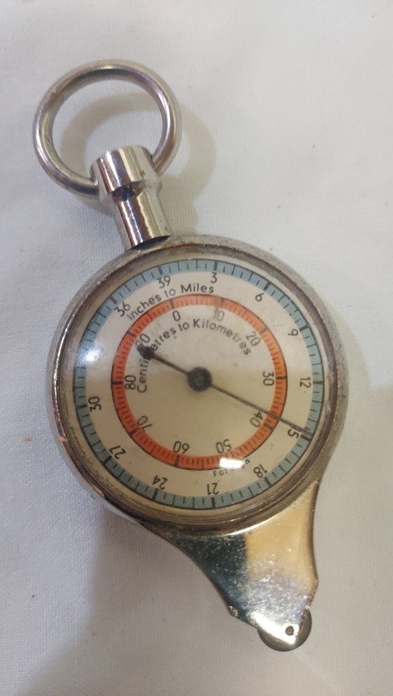 2 X Vintage Opisometer/ Map Measure.