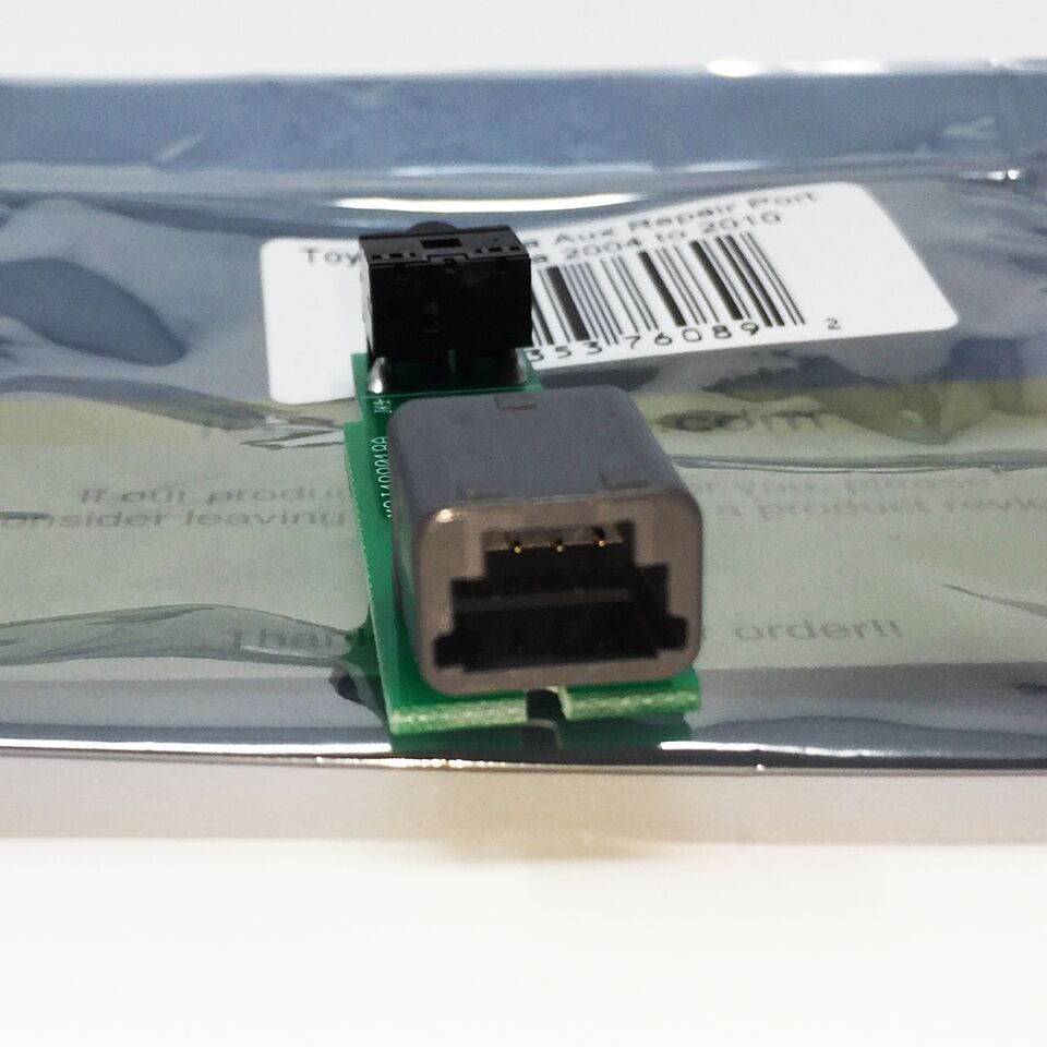 Aux Adapter REPAIRS ONLY Toyota Sienna Van 2004 thru 2010 M3J489018x 86190-AE010