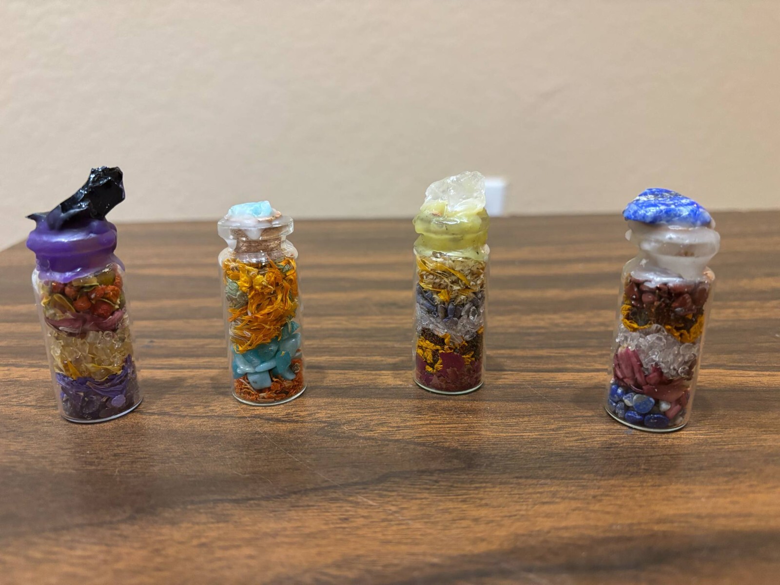 Handmade Wiccan Spell Jars. Made With Positive Intention Free Gift With Purchase