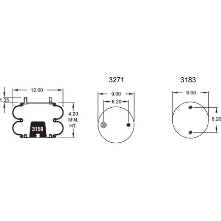 Firestone W013587410 Airspring