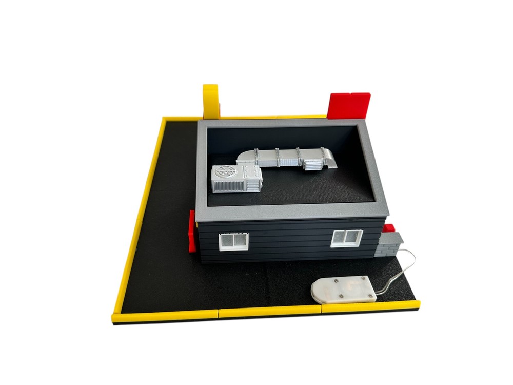 3D Printed Fast Food Resturant 164 Scale Diorama