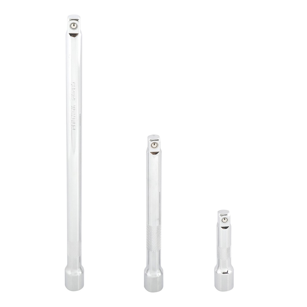 Hyper Tough 3/8-inch Socket Extension Set, 3-Sizes, Model 5807