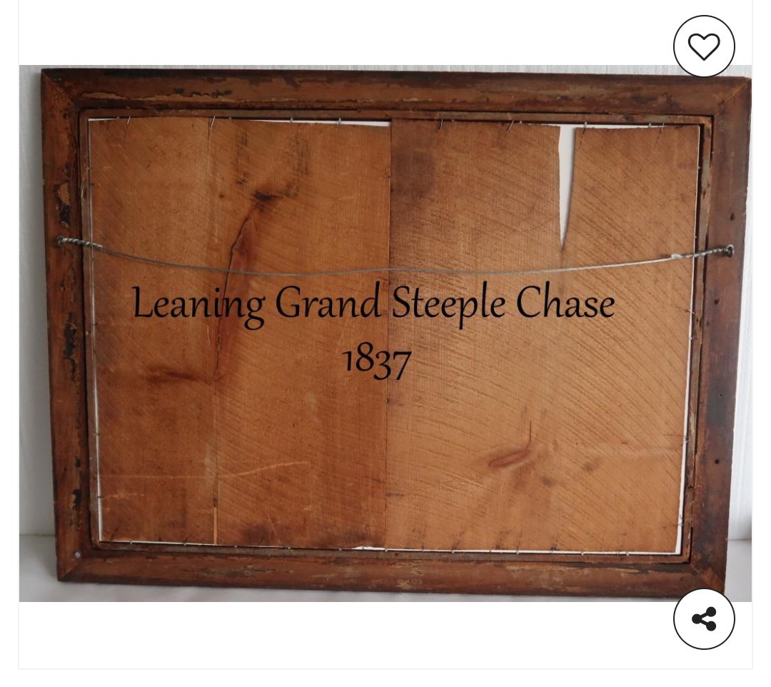 LEANINGTON GRAND STEEPLE CHASE 1837