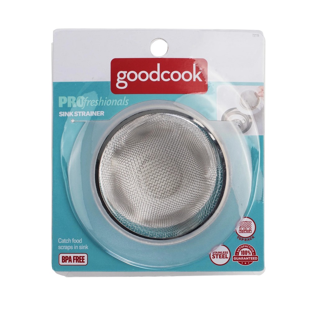 (6 pack) GoodCook Mesh Sink Strainer