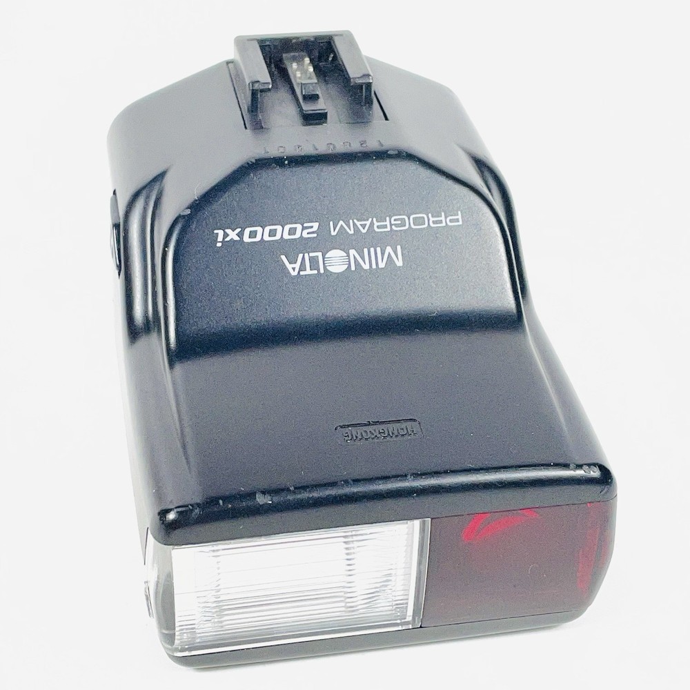 Minolta Program 2000xi Shoe Mount Flash For Minolta/Sony Alpha
