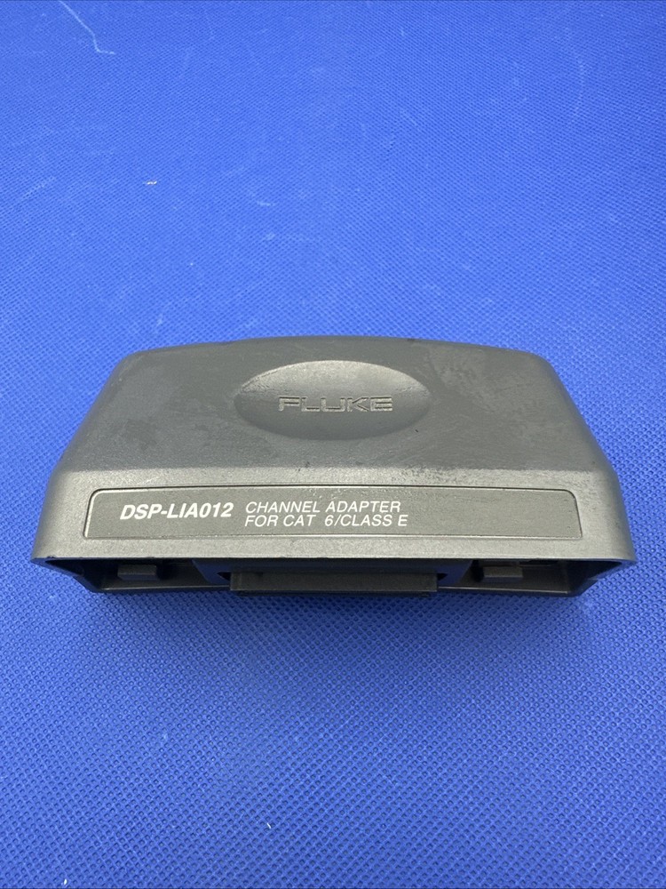 FLUKE NETWORK DSP-LIA012 CHANNEL ADAPTER FOR CAT6 / CLASS E MODULE