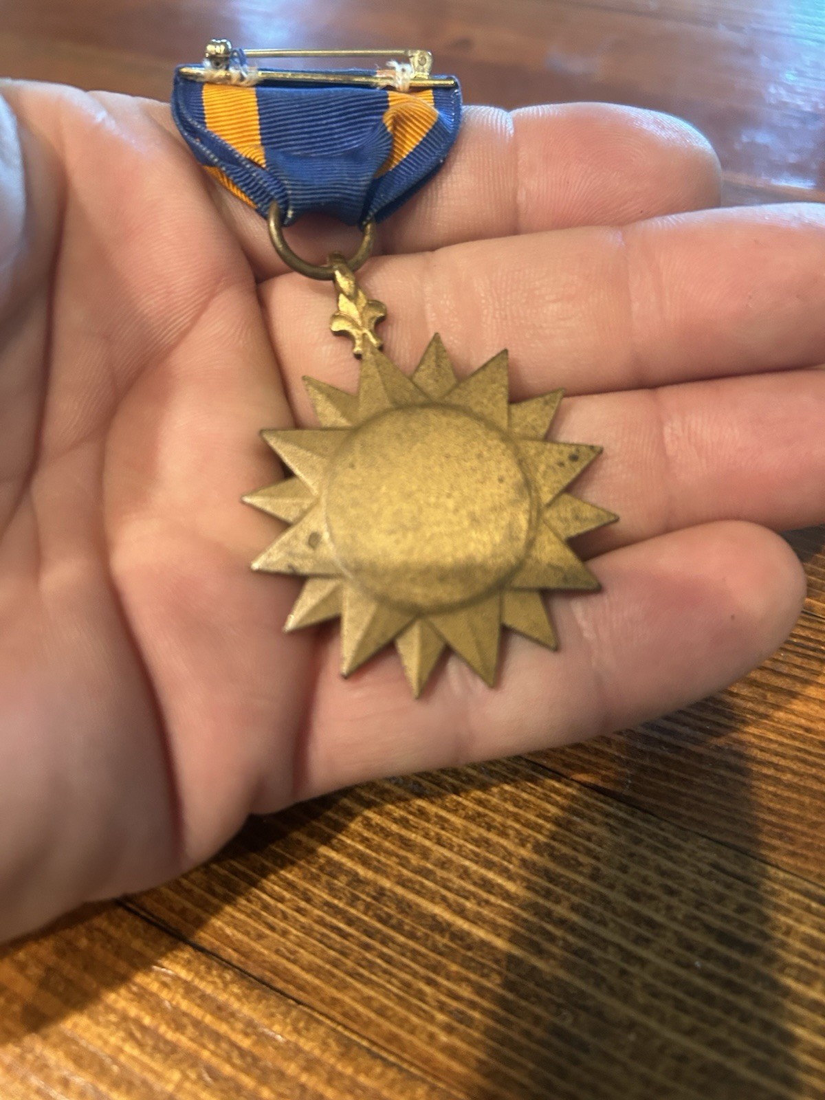 Original WWII US Air Force Eagle Medal Ribbon - Military - Vintage - U.S.