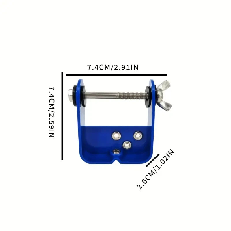 BOW STRING SERVING JIG TOOL BLUE. [ BLPLBSJ661 ]