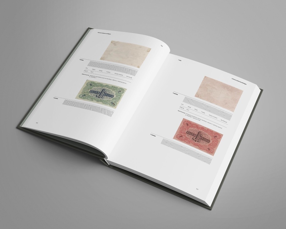 Lithuania banknotes catalogue. Part 1.