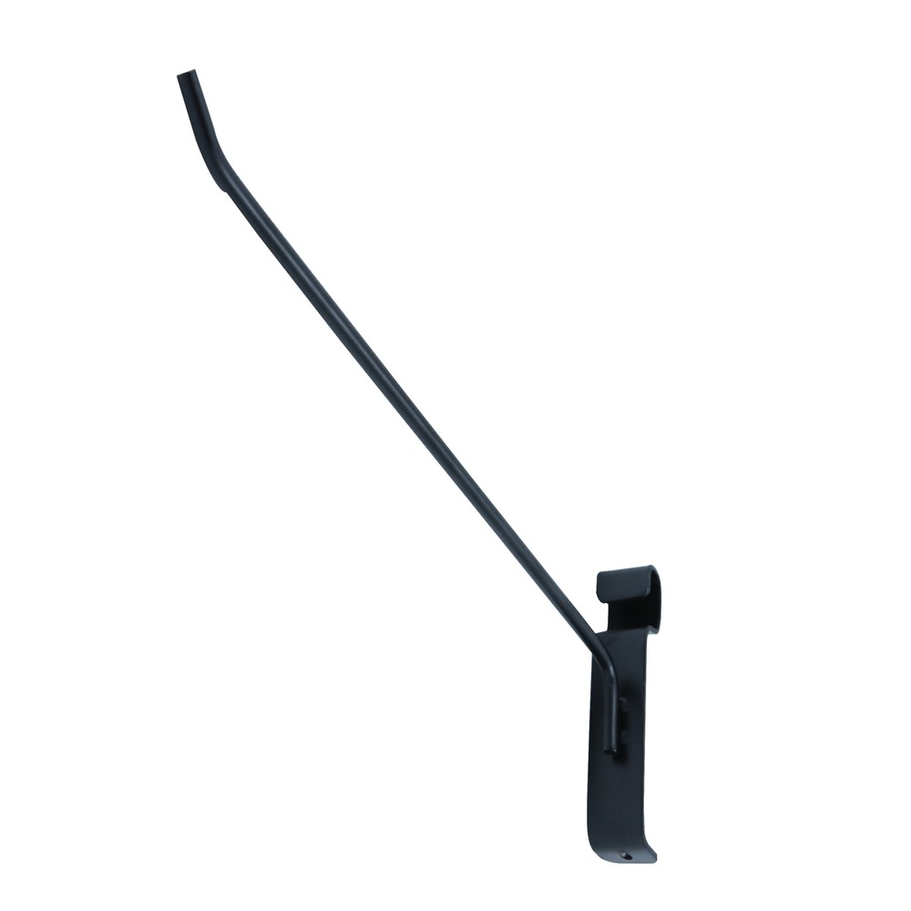 SSWBasics 10 Inch Black Gridwall Hooks - Essential Grid Wall Accessory for