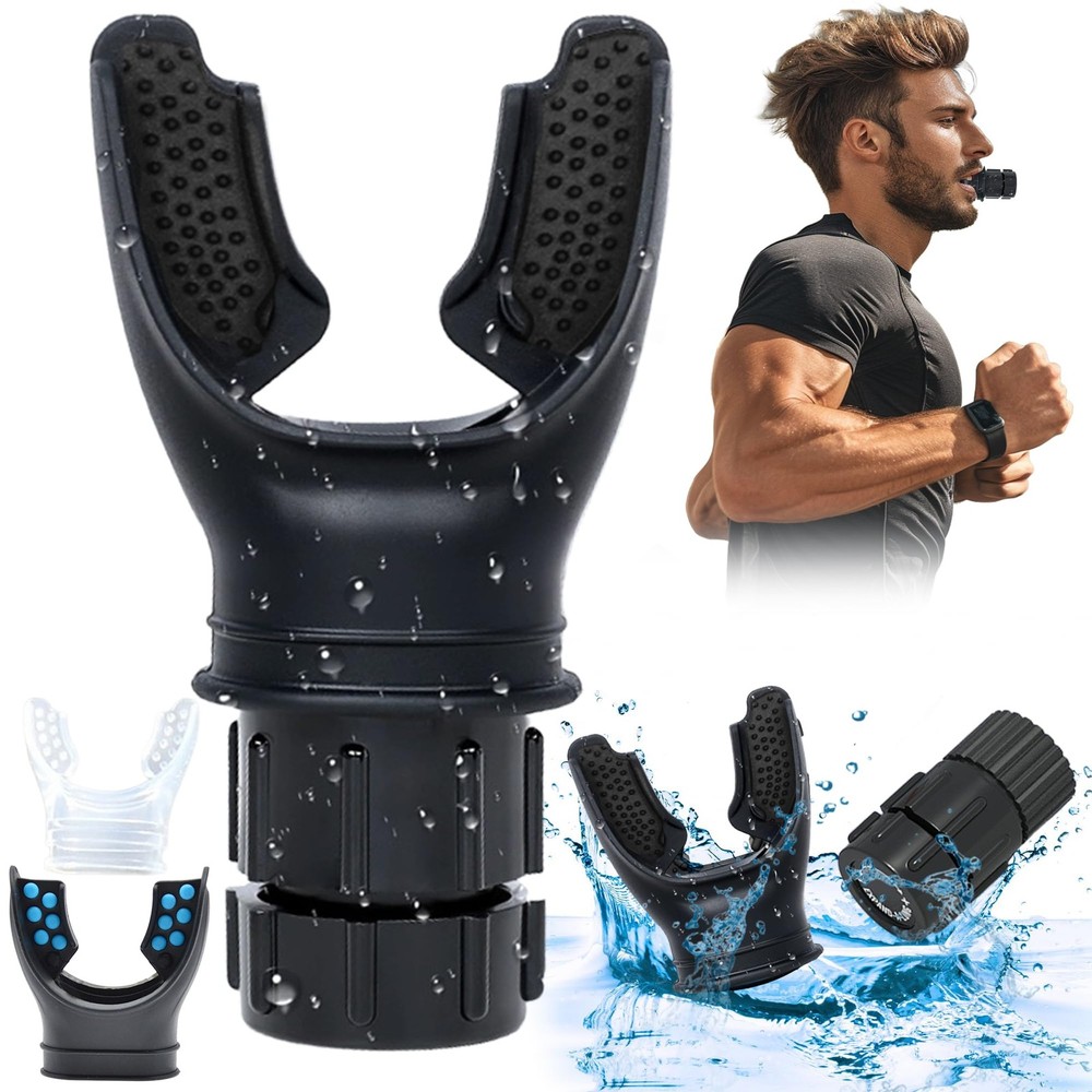 Portable Muscle Trainer, Lncludes Two Replacement nozzles.Exercise Trainer wi...