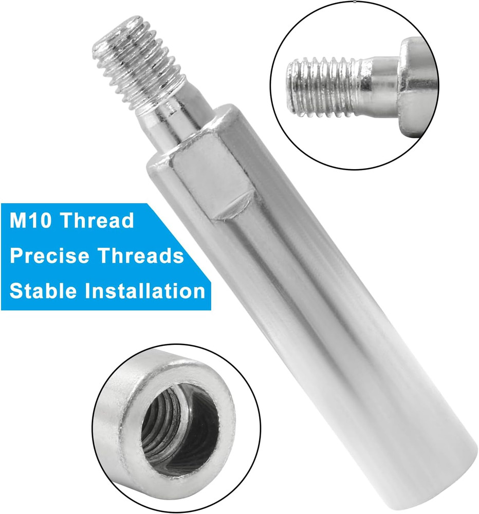 2 Sets Angle Grinder Extension Shaft Set, M10 Thread Angle Grinder Extension ...