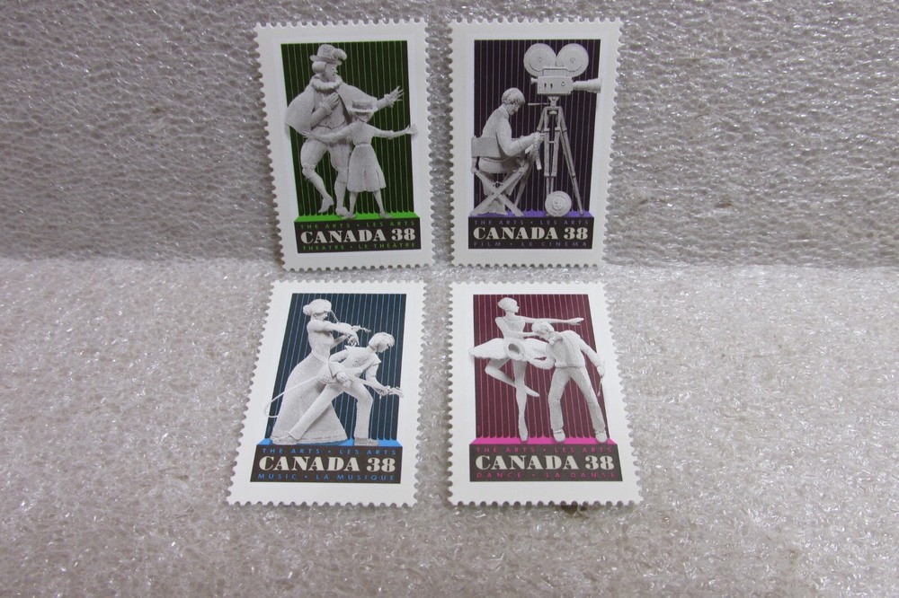 1989 CANADA MH SCOTT #1252-1255