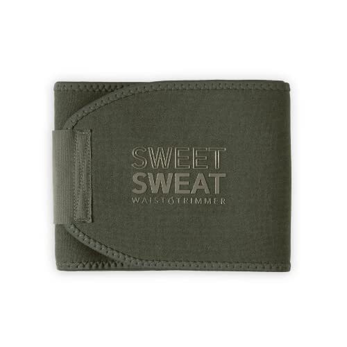 Sweet Sweat Waist Trimmer, by Sports Research - Army - M