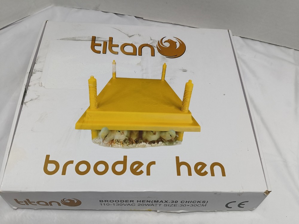 Chick Brooder - Mother hen chick Brooder Hen - 30x30cm. Max 30 Chick's.