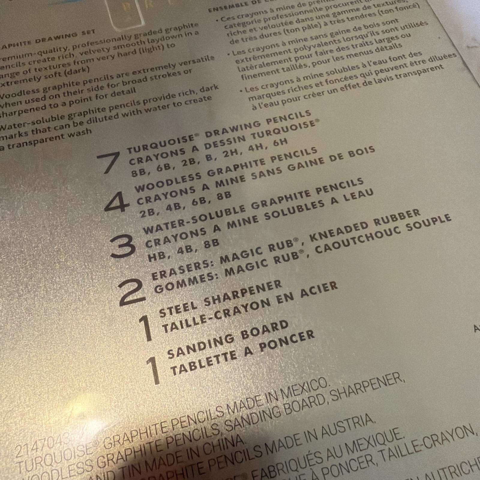 Prismacolor 24261 Premier 18-Ct Graphite Drawing Set