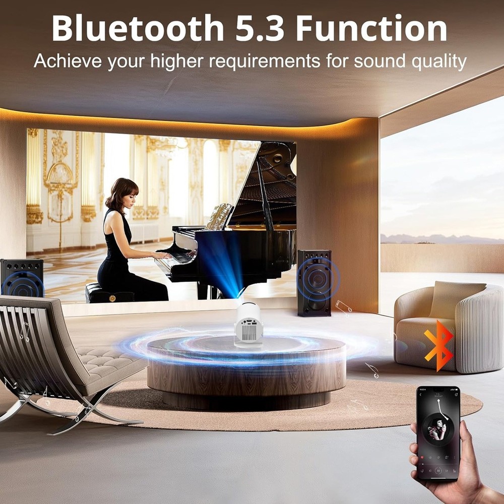 Portable Mini Game Video Projector, Enjoy a Super Visual Experience NEW